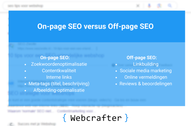off page optimalisatie