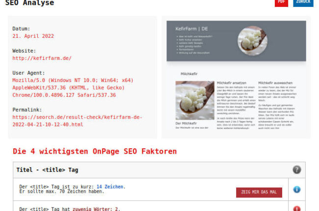 seo checker text